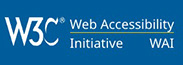 Logo de las Pautas de Accesibilidad Web (WAI)