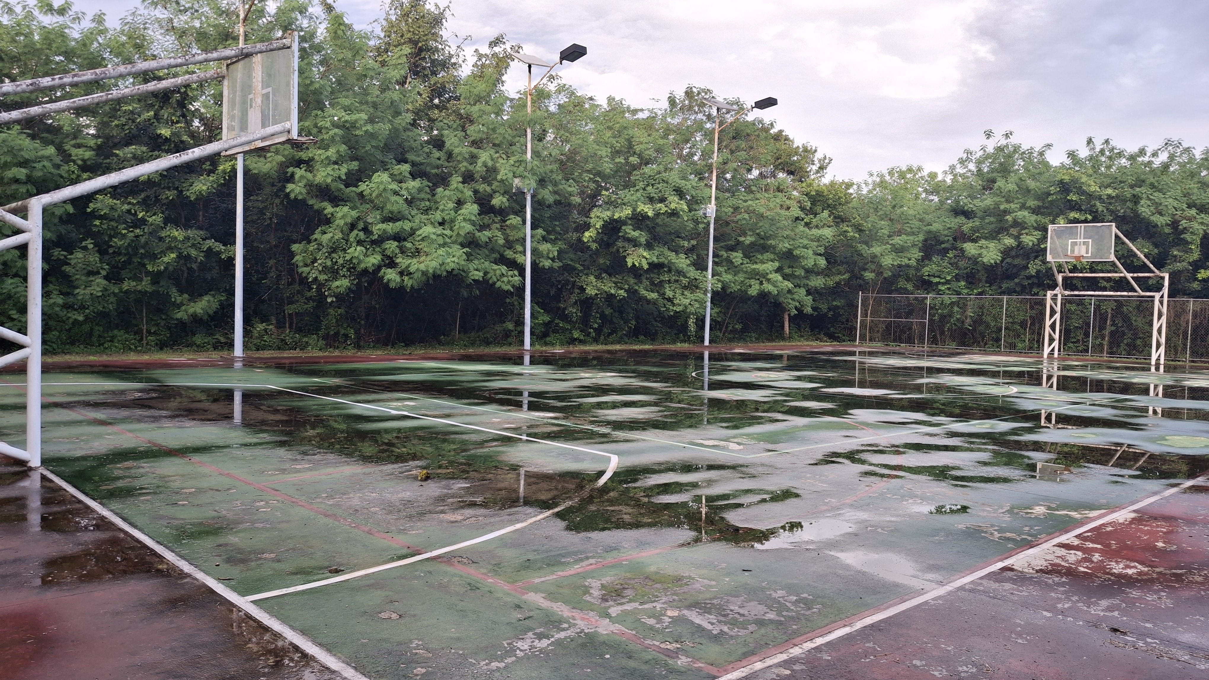 Cancha basquetbol